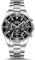 HANPOSH Herren Uhr Uhren Herren Chronographen Edelstahl Wasserdicht Armbanduhr Quarz Uhren mit Datum Business Casual Uhr für Männer