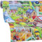 Geschenkpapier Bauernhof | Happy Farm Geschenkpapier | 5m Geschenkpapier Rolle | für Mädchen, Jungs zum Geburtstag, Ostern, Einschulung