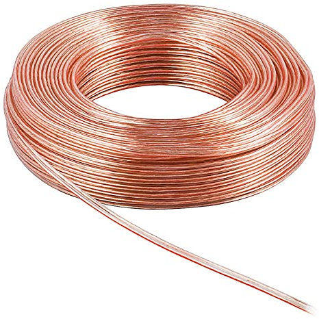 cyclingcolors Filo elettrico 2x 0,5mm² rosso + bianco 20AWG Cavo di Rame per Striscia LED, 5 metri