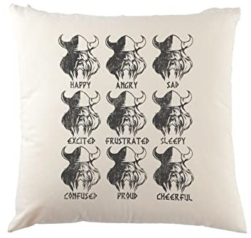 Urban Backwoods Viking Emotions Kissen Dekokissen