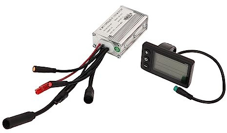 Demeras Metal Shell Waterproof Bike Conversion Kit, Panel 36V 48V 15A 250W 350W Motor Controller with S866 Display for DIY Electric Scooter