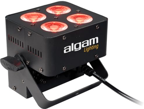 ALGAM LIGHTING - PAR 410 QUAD - Projecteur Par LED 4 x 10W RGBW - 125 x 125 x 110 mm - IP20
