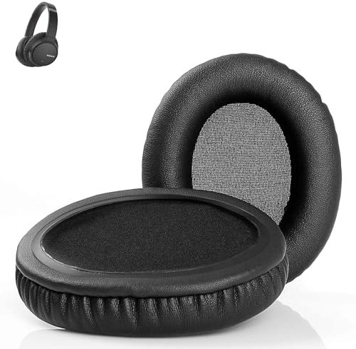 XRHTONG Copri padiglioni prime compatibili con cuffie Sony WH-CH700N/WH-CH710N/MDR-ZX770/MDR-ZX780 - Copri padiglioni auricolari (Pelle proteinica/Schiuma memory)