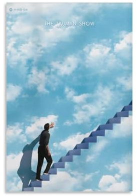 The Truman Show Posterdruck, Filmposter (3) Leinwand-Kunstposter und Wandkunst, Bilddruck, moderne Familiendekor-Poster, 20 x 30 cm