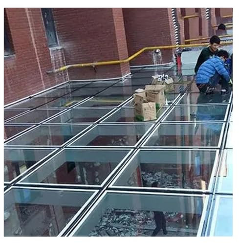 Auvent de pergola en plastique polycarbonate transparent, résistant aux UV, imperméable, facile à couper et à plier, 1,2 x 8 m