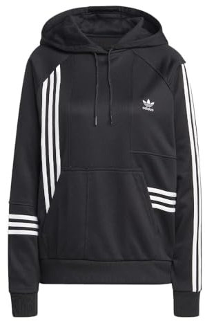 Adidas IC2382 - Sudadera con capucha para mujer, color negro, Negro , L