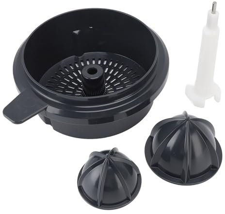 Juicer Press Basketsiebs Kit, Plastik- und Edelstahl -Zitrusansatz für TM6 TM5, Entsaftungszubehör, Home und Handelsnutzung, Effiziente Saft -Extraktion