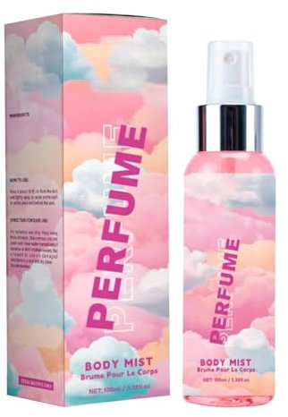 Marshmallow-Parfüm,süßer und weicher Duft für Frauen und Mädchen,lang anhaltender Körpernebel,ideal für Reisen,Haar- und Hautspray,frischer Alltagsduft,Sommer-inspiriertes,100 Ml,Für Frauen (1PC)