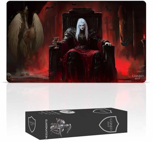 Guard Mat - Edgar Markov (Genähte Kanten) – Spielmatte für Magic – Spielmatten für Magic The Gathering – Playmat kompatibel mit MTG, Der Herr de Ringe, Pokemon, TCG, Kartenspielmatte