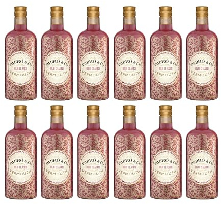 Padro & Co. Vermouth Rojo Clasico Wermut süß Spanien inkl. FeinWert E-Book (12 x 0.75 l)