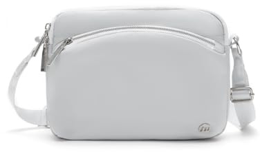 AOTM Sacs Bandoulière Femme, Petite Sac à Main Léger, Multi-Poches Sacoche Impermeable, Avec Bandoulière Réglable, pour Voyages, École, Travail