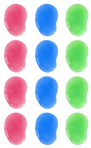 LOLIPPYY Reinigungsgel zu Zufällige Farbe für Tastatur und Auto 20 Stück Staubentferner Vielseitig und Einfach Praktisches Reinigungsgel aus Verbundmaterial für Computer und Fahrzeug