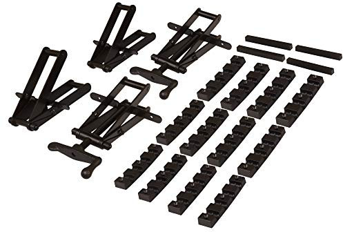 Peachtree Woodworking Supply 2 Pack of 4 Way Pressure Clamps for Clamping Panels - Using Pressure from All Four Directions. for Woodworkers, Cabinet and Furniture Makers (2 Four Way Pressure Clamps)