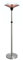 FAVEX - Parasol Chauffant électrique Milan Rétractable - Extérieur - 3 Puissances de Chauffe - Économique - Résistant - 58,5 x 58,5 x170/ 205 cm