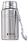 Keetan Vacuum Insulated Food Flasks BPA Free Stainless Steel Food Containers with Folding Spoon Lunch Box (Stainless Steel, 750 ml)