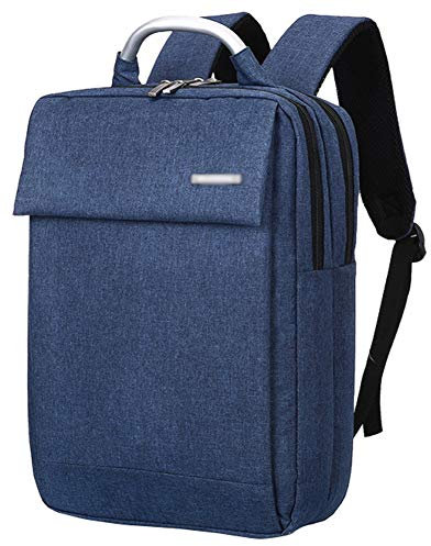 14 Inch Laptop Notebook Backpack, Professional Business Backpack Bag, Slim Lightweight Laptop Bag, Water Resistant School Rucksack for Women Men,Blue 1,14 Inch