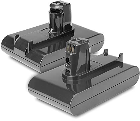 CELLONIC, Akku für Staubsauger kompatibel mit Dyson DC35, DC30, White, 17183-01-03, 17083-4810 (14.8V, 1500mAh) 2 Stück