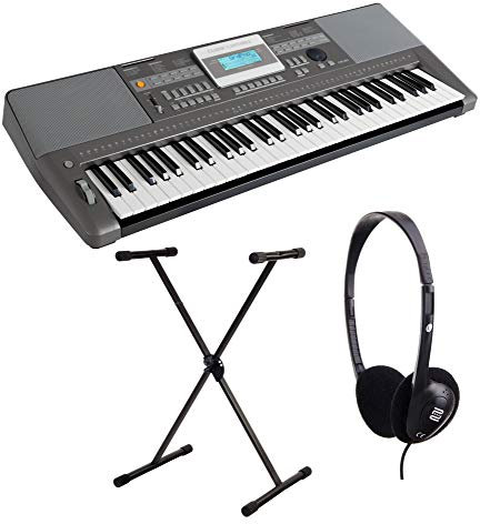 Classic Cantabile CPK-303 Keyboard Set inkl. Ständer und Kopfhörer