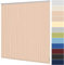 Lamellenvorhang nach Maß Vertikaljalousie 127 mm für Tür und Fenster viele Farben Maßanfertigung Jalousie Lamellen Rollo Wand- und Deckenmontage (Breite 220,1-240 cm x Höhe 100,1-120 cm, Beige)