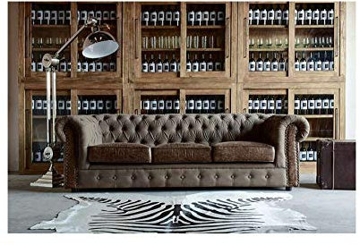 jvmoebel Sofagarnitur Polster Couch Sofa Klassik Chesterfield 3 Sitzer Set Neu Napoli IV