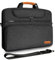 DOMISO Laptoptasche 15-15,6 Zoll Wasserdicht Laptop Tasche Aktentasche Schultertasche Notebooktasche für 15.6 Lenovo IdeaPad ThinkPad/HP Pavilion ENVY/Dell XPS/Macbook Air/Asus, Schwarz