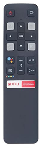 RC802V FLR1 Ersatz Fernbedienung - VINABTY RC802V-FLR1 TV ErsatzFernbedienung für TCL LED smart TV Fernbedienung Remote Controller mit Netflix