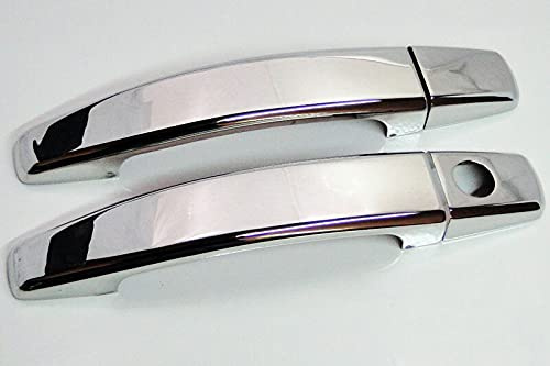 Recambo Chrom Türgriffe Blenden Edelstahl 2trg kompatibel für Opel Tigra B Twin Top | BJ 2004-2009