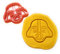 T3D Cookie Cutters Darth Vader Inspired Cookie Cutter, Suitable for Cakes Biscuit and Fondant Cookie Mold for Homemade Treats
