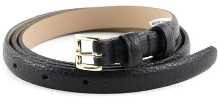 Abro Leather Adria Women's Belt W80 Black/Gold