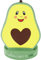 H:)PPY life Spardose Motiv Avocado | figürliche Spardose aus Dolomite, Höhe 15,5 cm | Geschenk, Dekorieren | 47563