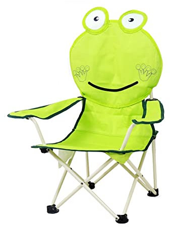Kinder-campingstuhl Klappstuhl for Kinder Im Freien, Kinderstuhl Kinder Campingstuhl, Ultralight Tragbarer Stuhl Mit Rückenlehne (Color : Style2)