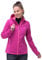 33,000ft Damen Softshelljacke Wasserdichte Winddichte Funktionsjacke Atmungsaktive Übergangsjacke Leichte Fahhradjacke mit Kapuze Windbreaker zum Laufen, Radfahren, Wandern，Lila 34