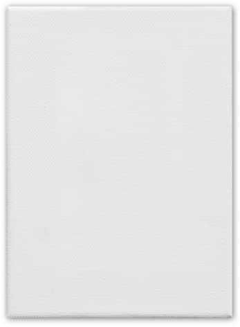 Kangaro K-810001 Leinwand, Canvas, Weiss, 13x18cm