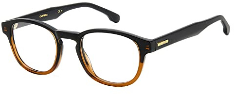 Carrera 294 R60/21 BLACK BROWN Eyewear Men's Acetate, Standard, 49
