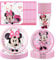 CHUKUA 50Pcs Minnie Mouse Vajilla de Fiesta, Decoración Cumpleaños Minnie, Juego de Vajilla, Platos y Vasos para Cumpleaños, Servilletas, Decoración Cumpleaños Niña para 10 Niñas y Niños