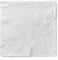 MANK Weiße 3-lagige Tissue-Servietten 40 x 40 cm - Saugstarke Einmal-Servietten, 100er-Pack, 1/4-Falz - Perfekt für Hochzeiten, Gastronomie & Events