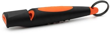 Acme Hundepfeife No. 210,5 (Update 2023) Alpha | Ideal für den Rückruf & Hundetraining | Große Reichweite | Frequenzstandardisiert (Black/DG Orange)