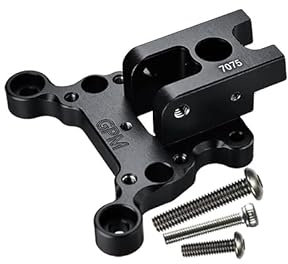 Palumma Aluminum Front Brace Mount for Arrma 1/8 4WD Kraton 6S BLX SPEED MONSTER TRUCK -ARA106040T1/T2 Brace Mount Upgrade Parts (black)