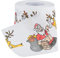 Hilai Toilettes de Noël Tissus, Papier Toilette de Noël Paper Santa Claus Papier de Toilette imprimé Roll Tissue de Noël pour la Salle de Bain décor Festif décor de nouveauté Cadeaux