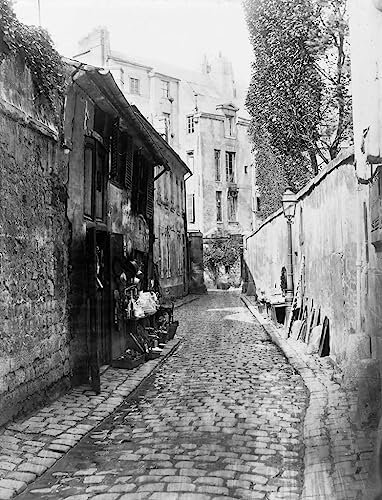 MSTECO Berühmt Leinwand Wandbild Kunstdruck Leinwand Malerei Poster Sackgasse Von Rohan Von Charles Marville für Flurdekoration 60x90cm