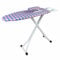 CHAOJIMALI ASSE da Stiro,Tavola da Stiro in Metallo Pieghevole,Altezza Regolabile:73cm/28.74in-83cm/32.67in,Piedini Antiscivolo,con Funzione Stiro Veloce (Colore : Rosa, Dimensione : 7)