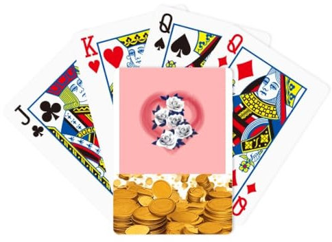 no/no Juli Eternal Silver Valentines Day Gold Spielkarte Klassisches Spiel
