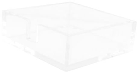 Alipis 1pezzi Porta Tovaglioli in Acrilico Trasparente Da Cocktail Organizer Per Tovaglioli Per Bar e Ristoranti Design Pulito e Duraturo