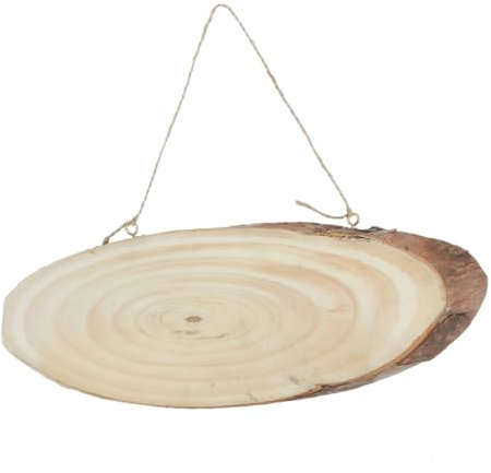 VILLCASE 2St holzscheiben selber machen hochzeitsdeko hochzeits dekoration hochzeitsdeco holztafel holzplatten bastelzeug holzpanele holzbrettchen holzbohlen Leere Plakette Protokoll