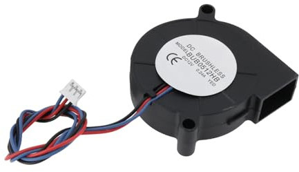 VGOL DC Brushliess 3-Pin Blower Fan BUB0512HB Cooling Fan for DIY Computer Case, DC12V 0.24A