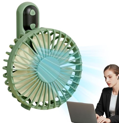 Ventilador eléctrico de mano, pequeños ventiladores personales plegables, refrigeración por aire portátil, accesorios de viaje de de 3 velocidades para hombres y mujeres