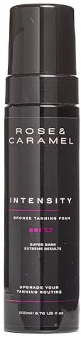 Rose & Caramel Intensity Bronzed Super Dark Self Tanning Mousse 200ml