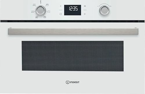 IDK52RW - Forno Microonde Combinato, 31 Litri, Installazione da incasso, con funzione scongelamento, 1000 Watt, Bianco