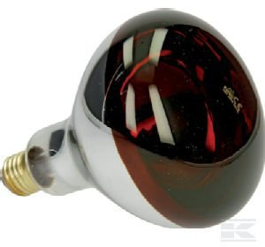 FARMA LAMPADA INFRAROSSI 250W ROSSO DA RISCALDAMENTO PULCINI