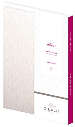 Lalo 26600L Korrespondenz 10 Karten+10 Umschläge 9x14cm Toile Impérial